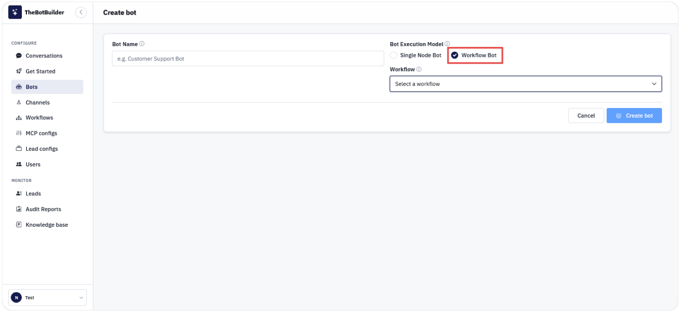 Workflow bot
